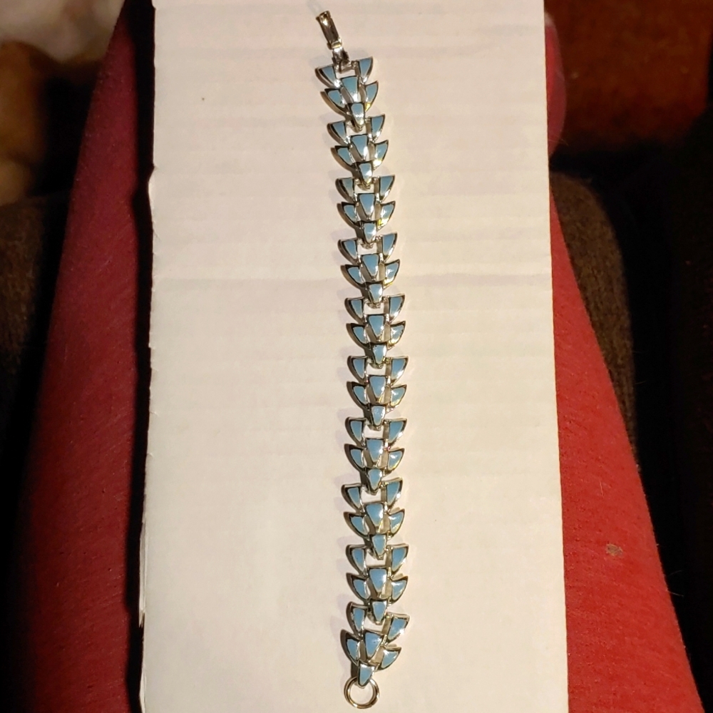 Blue bracelet